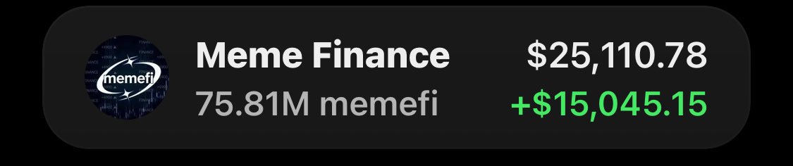 SOLEARLYINSIGHT's tweet photo. $Memefi is PRINTING on my Alpha TG 🚀🏆

Another massive move for the fam! 📈🔥
If you were in the group, you could’ve caught this one early. 👀

CA: DWws9WuUHTT7cZdGyR4RQbkSDknUyKKtEmcEU5Zfpump https://t.co/BRF8S1qCdd