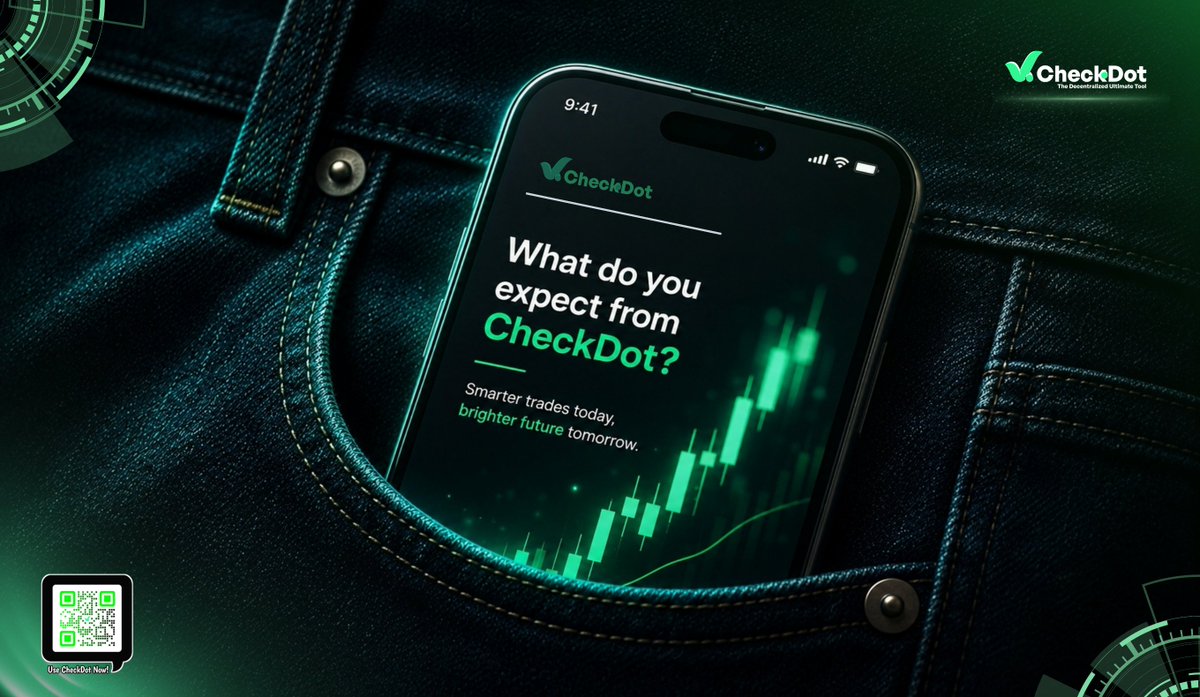 Checkdot_proto's tweet photo. What do you expect from CheckDot? 👀

We’re not here to follow the future.
We’re here to build it.

Trust the vision. Back the future. 💚

#CheckDot | #crypto | #DeFi | #blockchain | #trading https://t.co/YnldYcS5n7