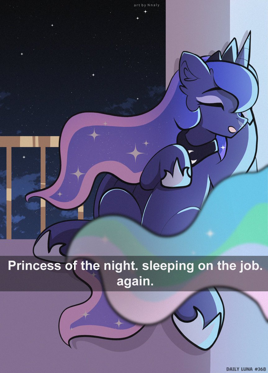 NnalyArt's tweet photo. Day 368 of drawing Princess Luna

#mlp #mylittlepony #dailyluna https://t.co/lLNqmEF3av