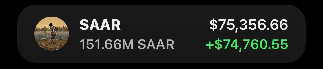SOLEARLYINSIGHT's tweet photo. Timing matters 🟢🚀

$SAAR — the TG fam caught the move early and rode it up! 📈🔥

More early setups loading. DM to join the Alpha TG. 👀

CA: 8H5yfL1GoDETLDaLYZzrgQuZs37eiKJjdfP21b6ypump https://t.co/2BbDQXFfFz