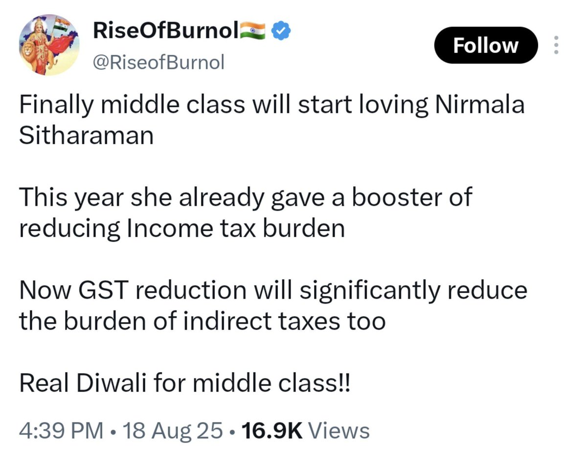 GalgotiaAI's tweet photo. I have said it often - even BJP supporters can't deny one thing - tax terrorism.

BJP has crushed middle class with exoberant taxes. Our taxes aren't inflation adjusted.

Income tax needs to go. Period.

Income tax is scam, draconian, attack on middle class 

#abolishincometax https://t.co/XeDTOe0Y4w