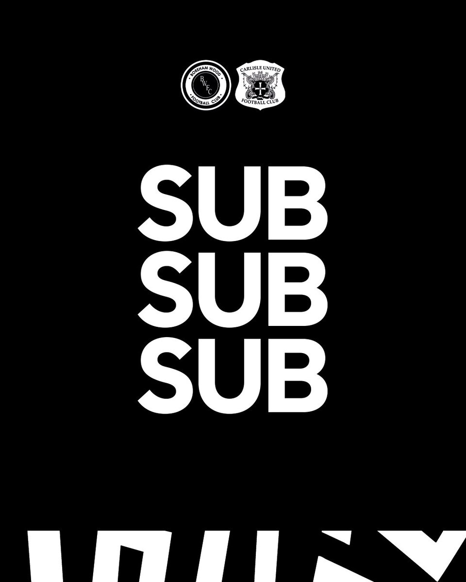 boreham_woodfc's tweet photo. 89' | Double substitution for the Wood. 

↩️ Booty, Brunt 
🔛 Richardson, Marshall-Miranda

2-1 | #WeAreTheWood https://t.co/8C6c3TucRa