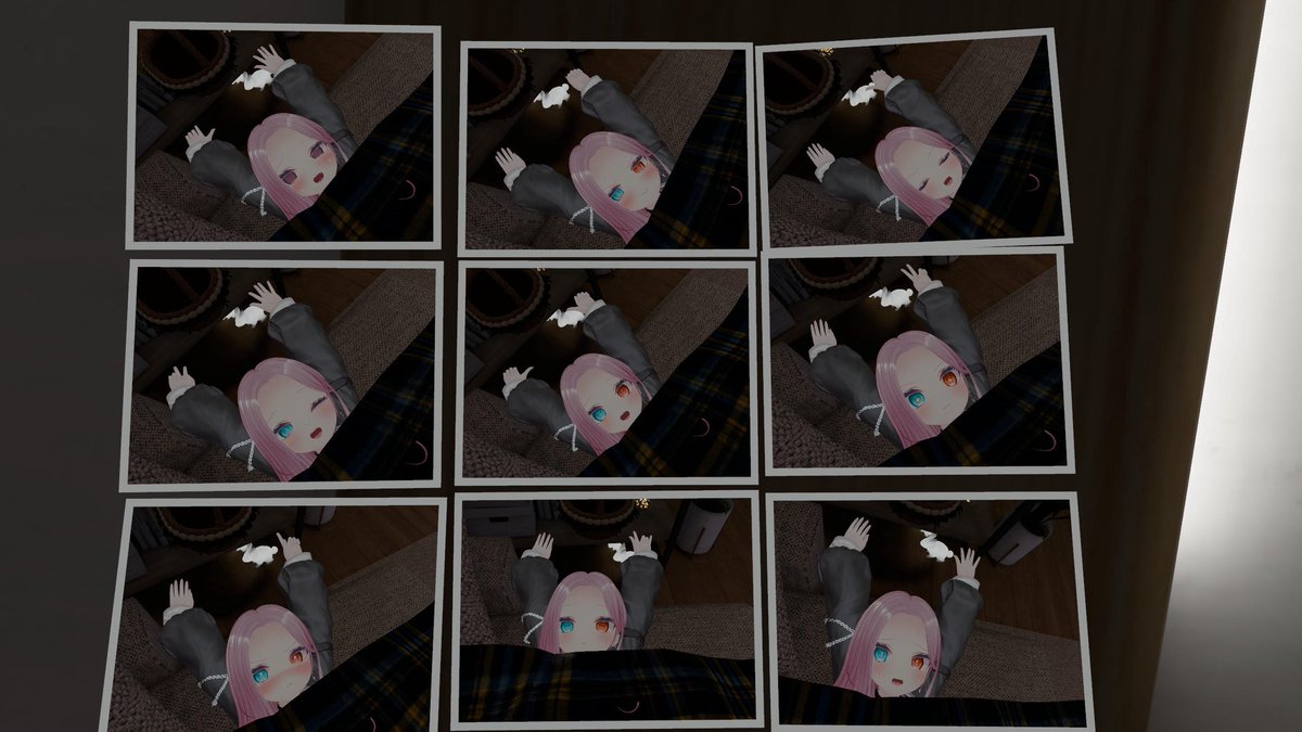 makky_vrchat's tweet photo. 今日はリング作るワールドで遊んだり9面相撮ったりチルワで雑談してのんびり過ごしたりと楽しかった〜 https://t.co/0LzSXhBUJR