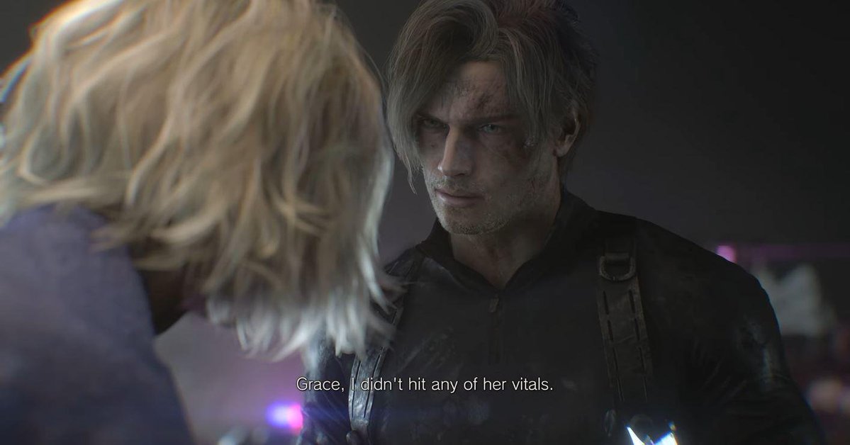 MEATMAAAAN's tweet photo. "how dare you imply Resident Evil games have dumb shit in their stories"

this was the most recent game https://t.co/FFw1QNjQpw
