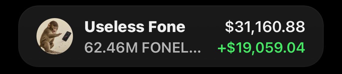 SOLEARLYINSIGHT's tweet photo. $Foneless is PRINTING on my Alpha TG 🚀🏆

Another big move for the fam! 📈🔥
Catch the next setup early—don’t sleep on the alpha. 👀

CA: 7vZcbz7mQ232GQq1jjG9Lxd7KCkfbyEiDrRFCWUxpump https://t.co/VsXNwAXb7q