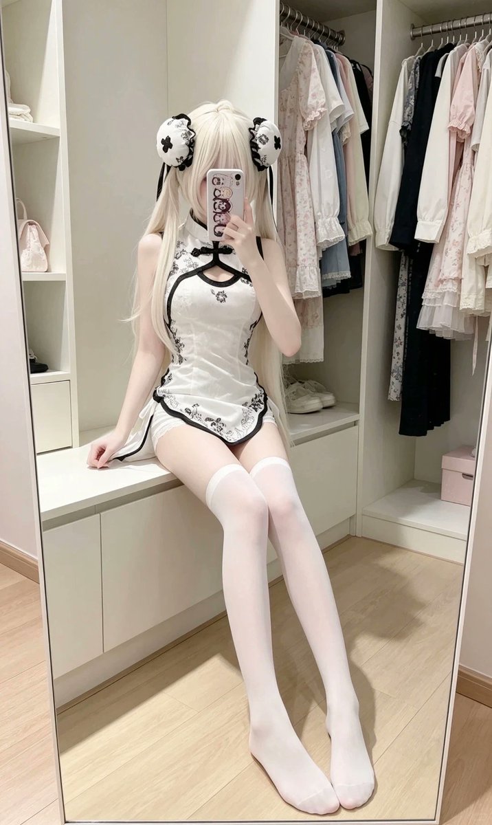 wuyouhm's tweet photo. 穹妹 cos
这双白丝是不是有点过分了……
最喜欢哪一个姿势？说出来我下次多拍

#穹妹 #cos #白丝 #腿控 #cosplay https://t.co/FpnSItBmsq