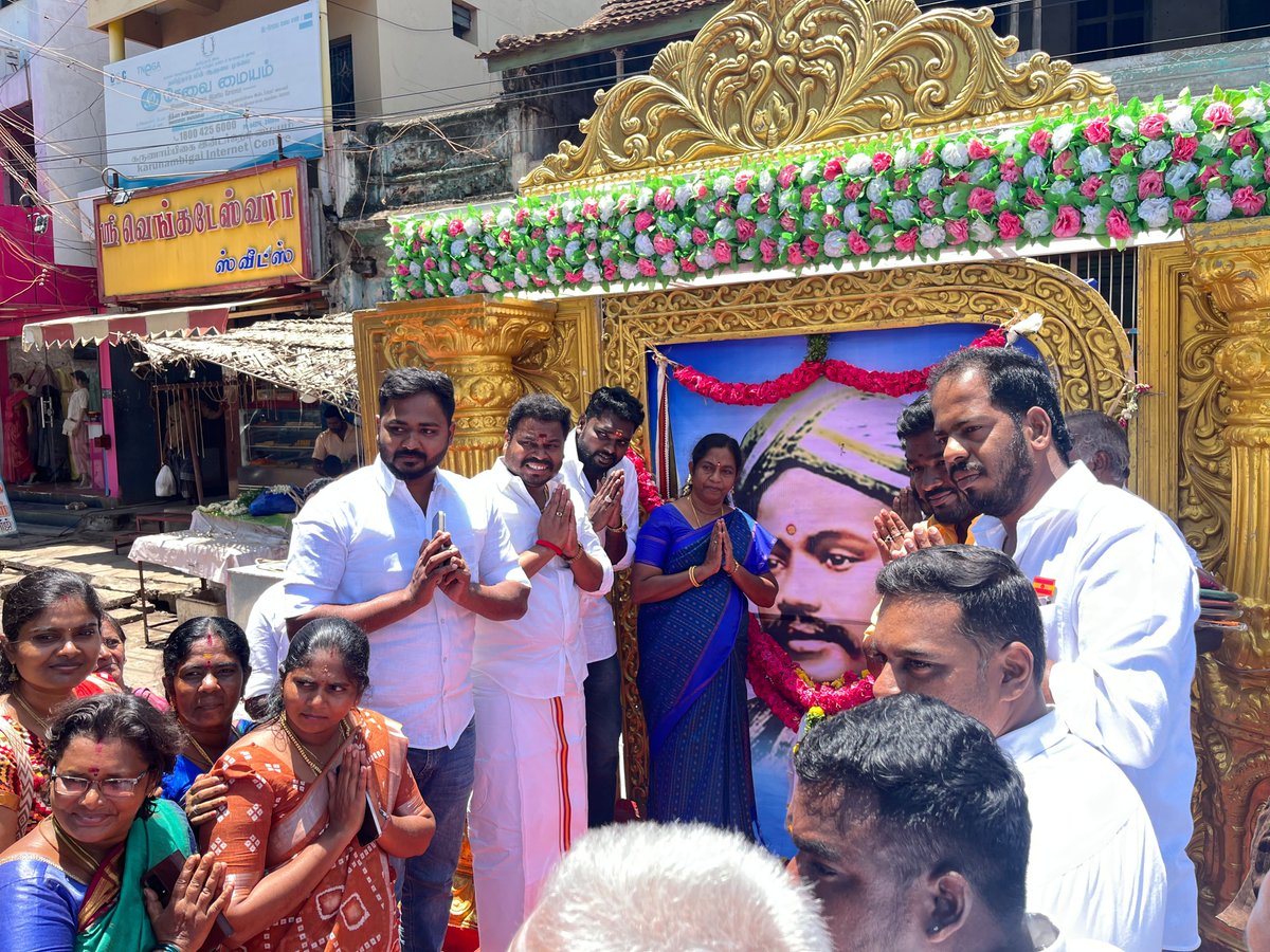 IT_Wing_Svg's tweet photo. இன்று 05.09.2026 காலை 11:00 மணி அளவில் இந்திய விடுதலைப் போராட்ட மாவீரர் வ.உ.சிதம்பரம்பிள்ளை அவர்களின் 155th பிறந்தநாளை முன்னிட்டு அவரது திருஉருவப்படத்திற்கு மாலை அணிவித்து மரியாதை செலுத்தப்பட்டது. https://t.co/7kzVQLjIlk