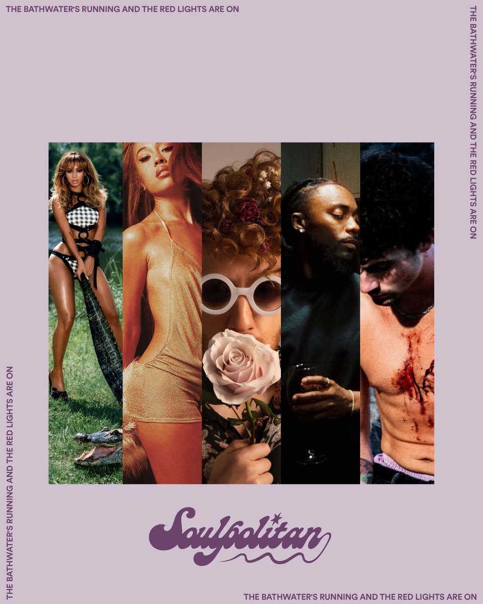 Soulpolitan's tweet photo. Beyoncé unseals a Pharrell duet from 2006. Plus: Joyce Wrice catches flight, Daley comes home, and EARTHGANG’s Olu can’t sleep.

The list: https://t.co/bJctcOvgcK https://t.co/VdodCWY38n