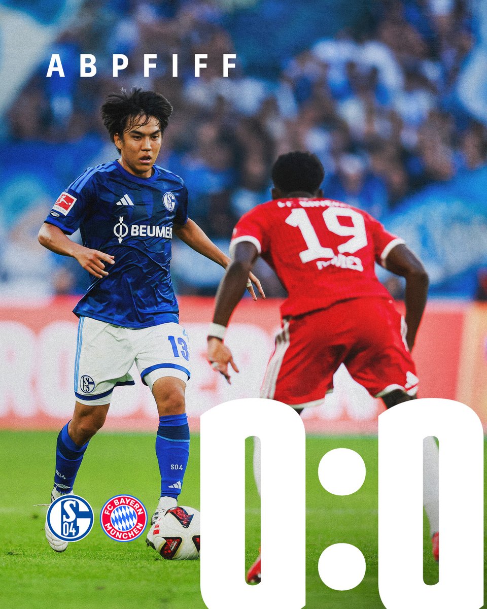 s04's tweet photo. JAAAAAAWOLLLL!!!! 

Ein Punkt für uns gegen den FC Bayern. GANZ, GANZ STARK!!! 💪💪

⏱️ 90' | #S04FCB 0:0 | #S04 https://t.co/WV19R9RK08