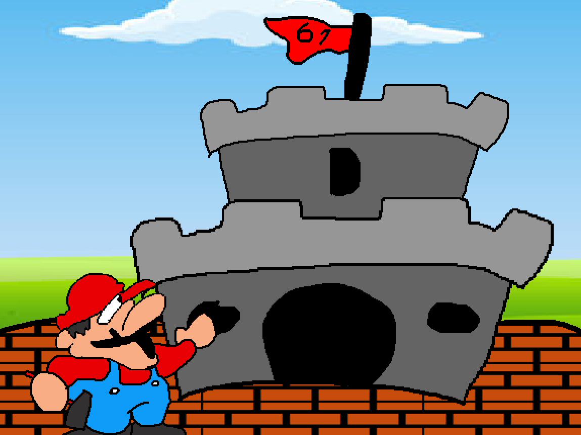 BLEEDHOURCOMMS's tweet photo. Hello! It-e me! Superior Mason, here-e to show off-e my awesome stone MASON skills! Look at-e my beautiful castle! https://t.co/W0dGxdz5zK