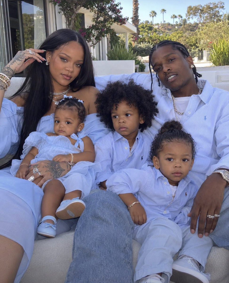 it_Rutie's tweet photo. Rihanna really built the family she once dreamed of. 🥹❤️ https://t.co/GhfTiiN3rW