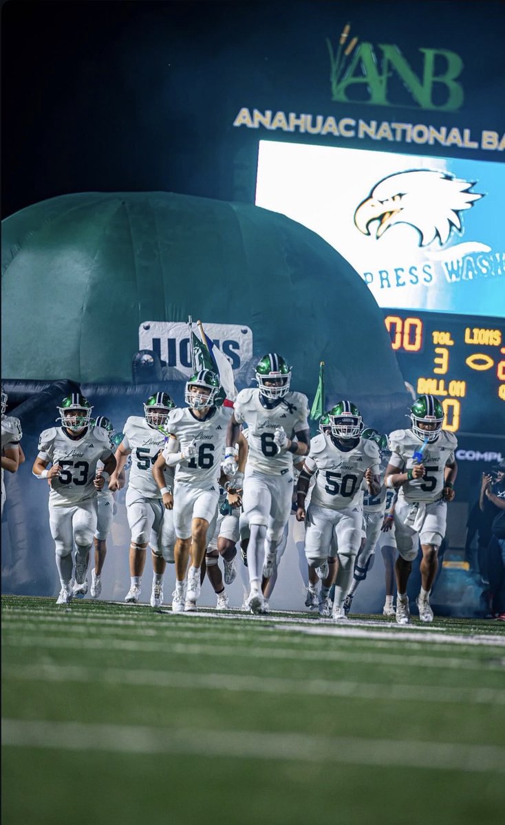 CoachThibodeaux's tweet photo. First Varsity win of my Coaching career! Proud of this team for displaying our core values and completing the comeback! Let’s keep rolling‼️
#RTR #LivingstonFootball #DTBR https://t.co/idHHhkCPUP