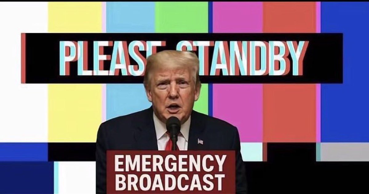 PascalUSSForce's tweet photo. The EBS will happen.
The Military is waiting for the go-ahead. I will give the command.
BE PREPARED!!! https://t.co/hE1WmUgfGw