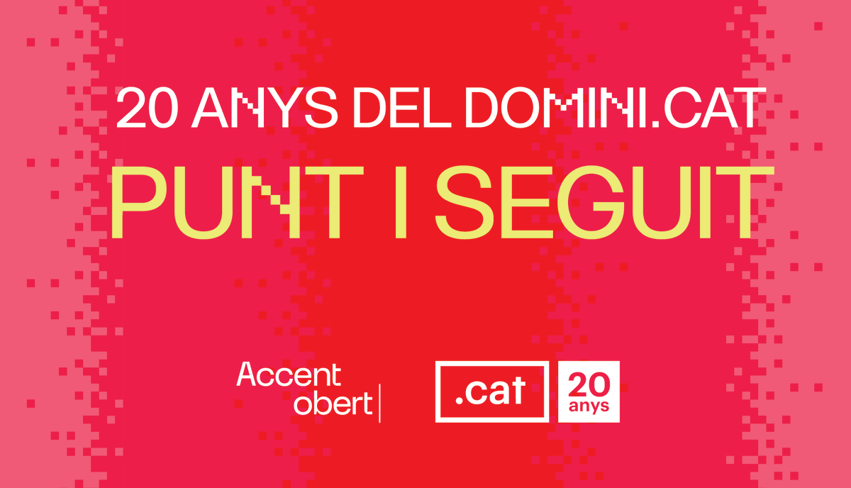genisroca's tweet photo. 20 anys del domini .cat
Hi ha coses que cal celebrar, i aquesta n'és una. 
Ho celebrarem el capvespre d'aquest 9 de setembre al Museu Marítim. Més de 1.000 persones ja hi han confirmat assistència. https://t.co/Hg0jhjvxrH