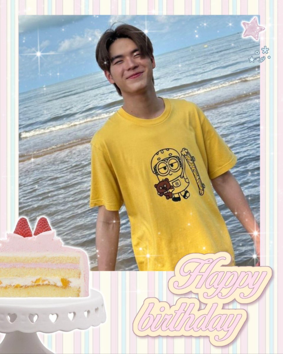sheluvteshow's tweet photo. 💌 

happiest birthday, our lovely ping!! always so grateful for ur existence. im proud of u for everything and i hope that life gives u all the good things that u deserve. i'll be with u in every journey that u will go through, i love u 🍰 

PING 22BDAY TOAST
#Hello22ndKrittanun https://t.co/UIOJpmEuEv