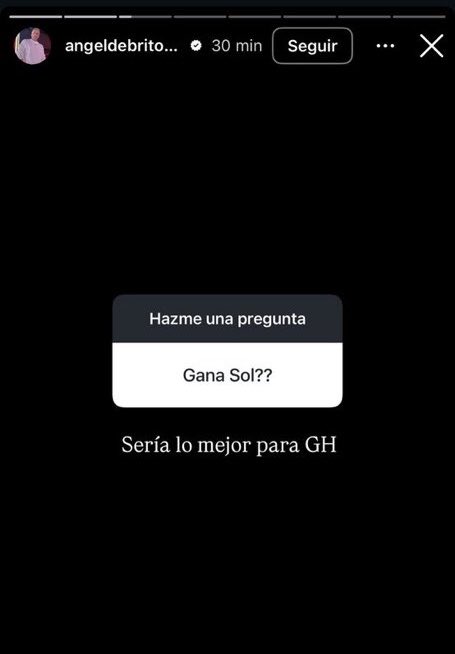 itslautrolo's tweet photo. Angel de Brito entendió TODO y dijo que lo mejor sería que Sol gane GH 💪🏻 

SOL AL 9009 #GranHermano https://t.co/QAaJlX5Nql