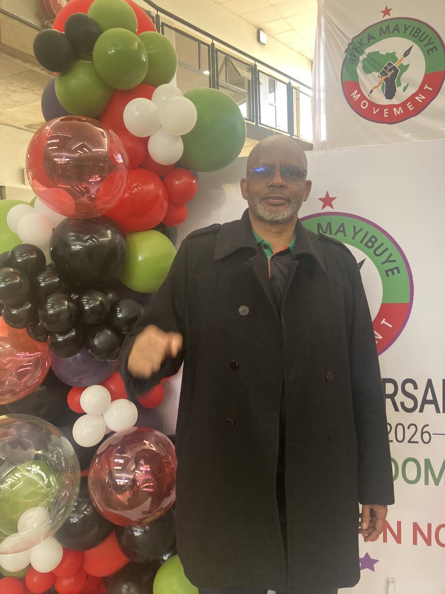 prince_mokotedi's tweet photo. I am now officially the Mayoral candidate for the City of Tshwane for Africa Mayibuye Movement. With humility, I accepted this nomination that was announced today by Cde Pres @FloydShivambu at our Ist birthday celebration and community meeting in Kliptown. I committed to serve Mayibuye with diligence and integrity.