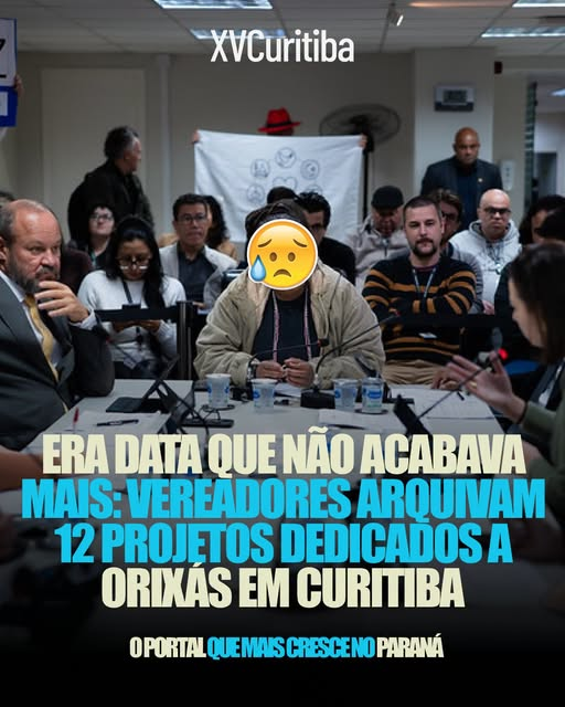 JefinhoMenes's tweet photo. Curitiba aprovou esse ano:
- Dia do carro rebaixado
- Dia do Motociclista
- Dia do Maverick
- Dia da mulher prenda gaúcha
- Institui Curitiba como "a capital mundial do rock" (????)

...mas a "imprensa" local acha que tem muito projeto dedicado a orixás. https://t.co/rYUTl770tj