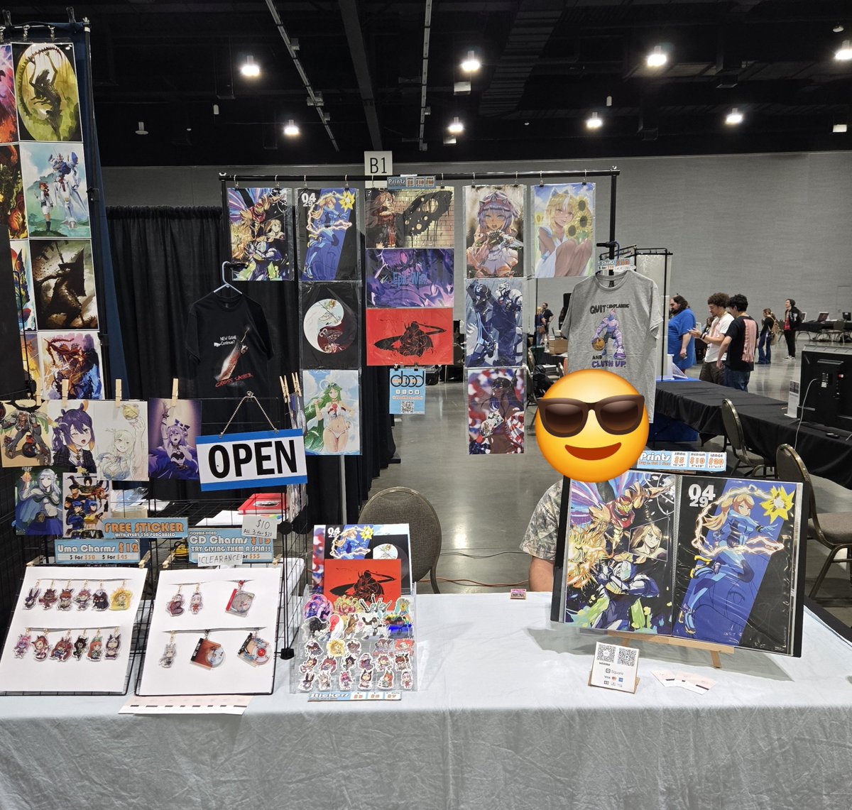 doodMakesStuff's tweet photo. Vending at Cream City Convergence 16B! https://t.co/nFNIrOtOKZ