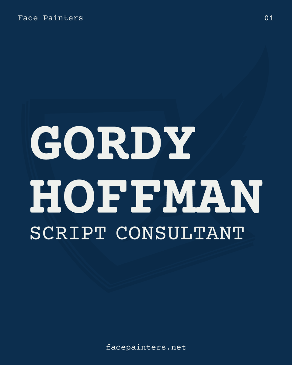 FPscript's tweet photo. Face Painters Screenplay has received recognition from Gordy Hoffman, Script Consultant.

A character-driven, multi-generational story written by Giovanni Sanseviero.

#FacePaintersScreenplay #screenplay #screenwriting #FilmfareLens #FacePainters https://t.co/REhRN5Dd2U