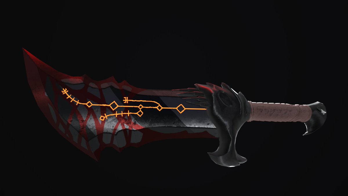 mooboored's tweet photo. Chaos blades from god of war model. 

#Gamedev #robloxdev #roblox #blender #blender3D #godofwar https://t.co/M2dc1O3sFR