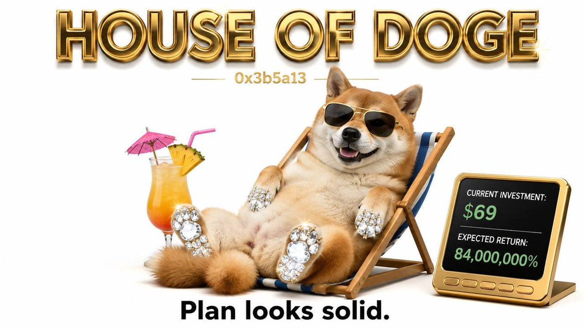 Prince_Vegeta_X's tweet photo. @Fityeth @blknoiz06 @AcidRainbowHalo $69 into generational wealth by dinner.

$HODO at microcap.
Plan looks solid.

@HouseofDoge_ETH https://t.co/vZY3y7xy3P