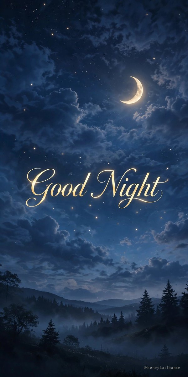 henrykasibante's tweet photo. Good Night Friends ❣️🌙
May God erase every worry and renew your strength for tomorrow ❤️ 🙏 https://t.co/51GtsguVQh