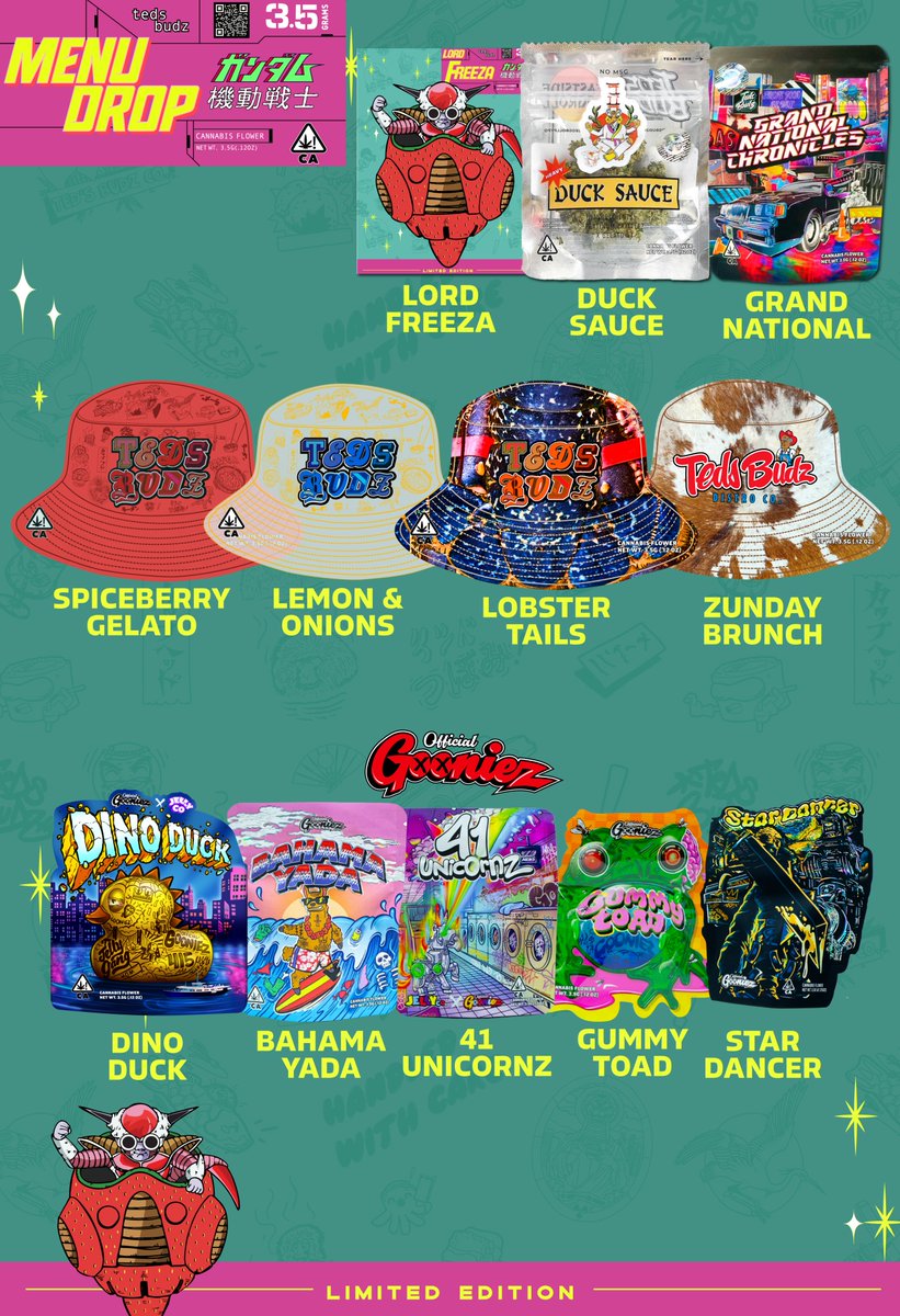 Tedsbudzco_'s tweet photo. Teds Budz Menu Drop Locations 🔥🎯 https://t.co/qODgrdSVAE