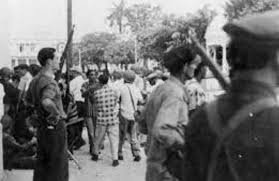 twittinven's tweet photo. #CubaHonra las acciones en Cienfuegos el 5 Sept. de 1957, donde ocurre el levantamiento popular y militar protagonizado por marinos del Distrito Naval de Cayo Loco, miembros del Movimiento 26-7 con el pueblo y se logro el control de la ciudad durante casi 24 horas. #CubaVencerá https://t.co/ELuYnykLsv