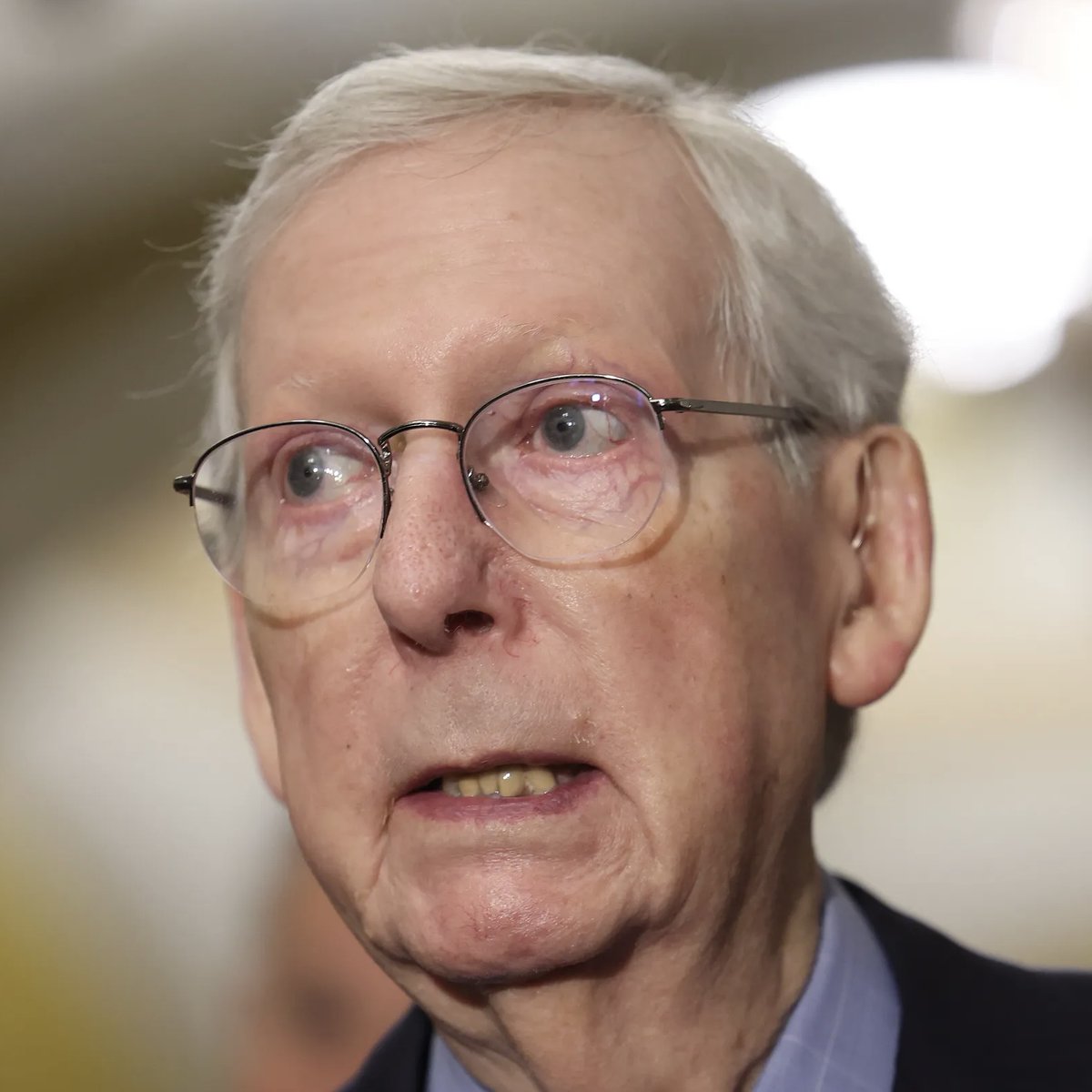 anyonewantchips's tweet photo. Let me get this straight, Republicans went berserk when Lloyd Austin took three days to notify the WH about his emergency hospitalization - but when Mitch McConnell disappears for 84 days - not a fucking word. https://t.co/PIJAwbhKNB