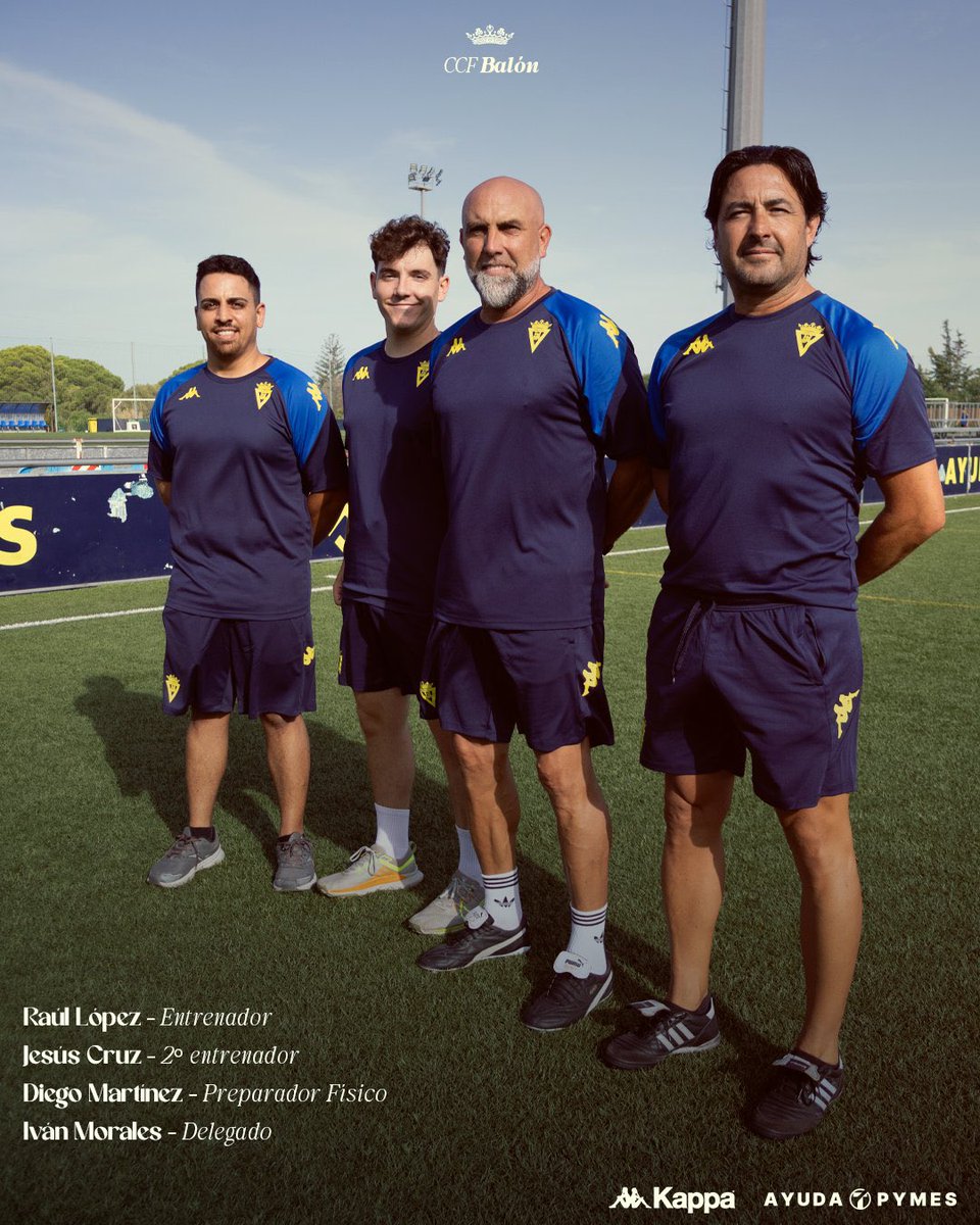 Cadiz_CFCantera's tweet photo. 𝑪𝒂́𝒅𝒊𝒛 𝑪𝑭 𝑩𝒂𝒍𝒐́𝒏

🏆 División de Honor Sénior | Grupo 1

👤 Raúl López dirigirá al equipo durante la temporada 2026/27. https://t.co/3RD1mce9bk