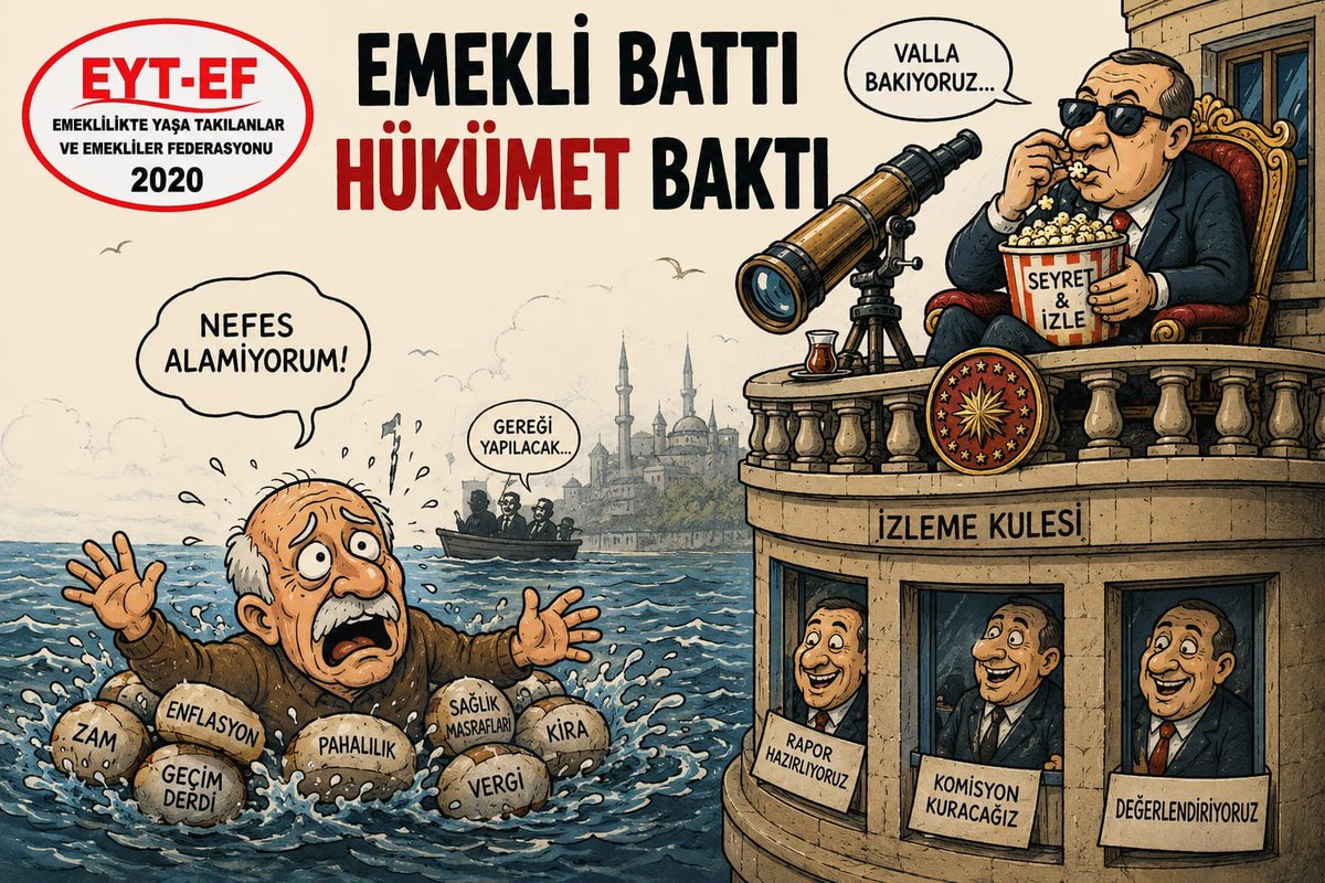 ramazanarslan95's tweet photo. EMEKLİ
👇
#EmekliBattıHükümetBaktı

Emeklinin feryadını duymadınız.
Yaşadığı sefaleti görmezden geldiniz, sosyal adaleti rafa kaldırdınız.

Açlık sınırı altında yaşam mücadelesi verirken seyrettiniz.

#Emekli Battı Hükümet Baktı

#5000KısmiYandıBakanBaktı
@RTErdogan
@isikhanvedat https://t.co/1uN52jXuXA
