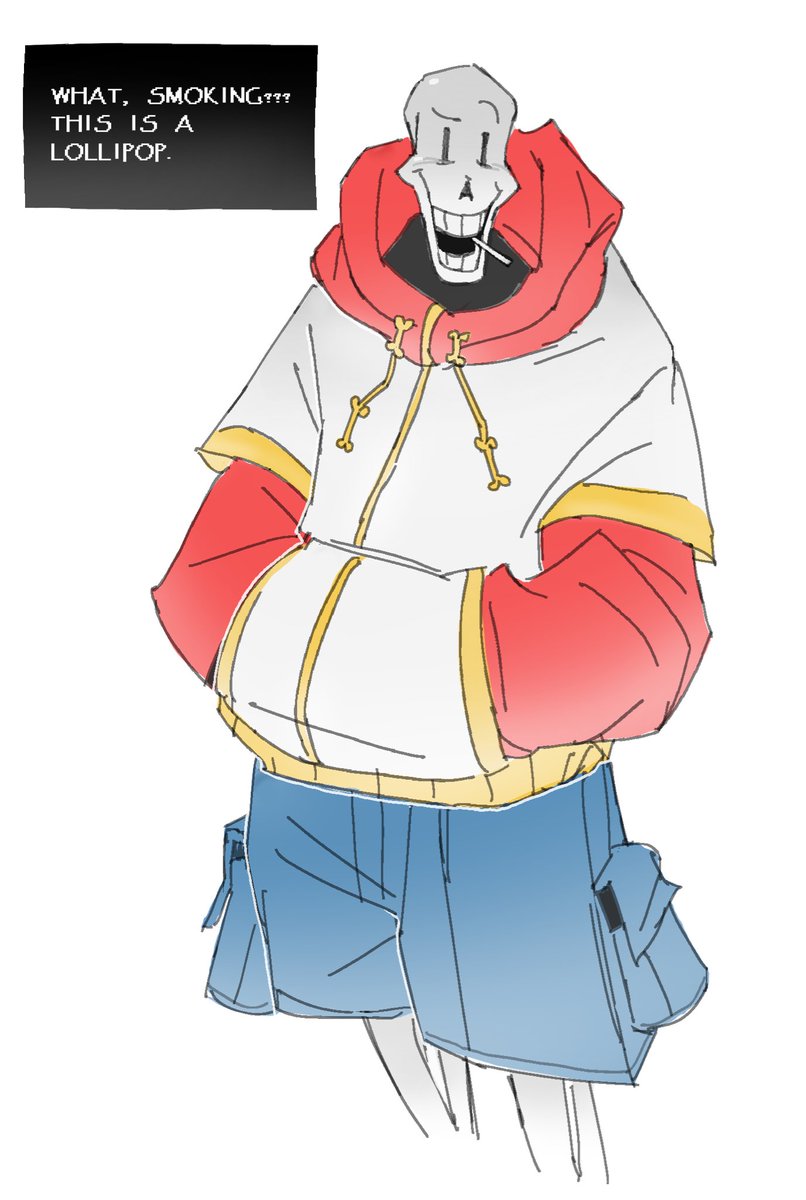 bugsoupart's tweet photo. who’s crossbones anyway?
#undertale #papyrus #tsunderswap https://t.co/Y3QRJgk2J8