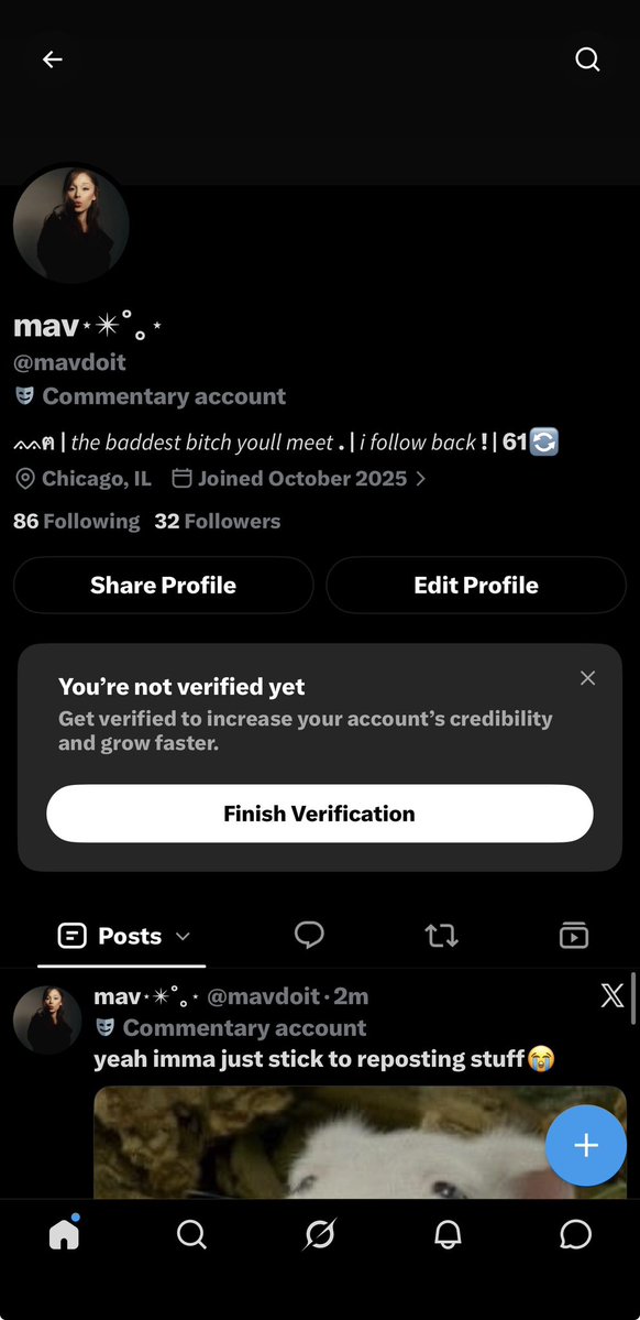 mavdoit's tweet photo. changing my bio this humbling will be life changing for me.❤️ https://t.co/E1zU1DG0Q8