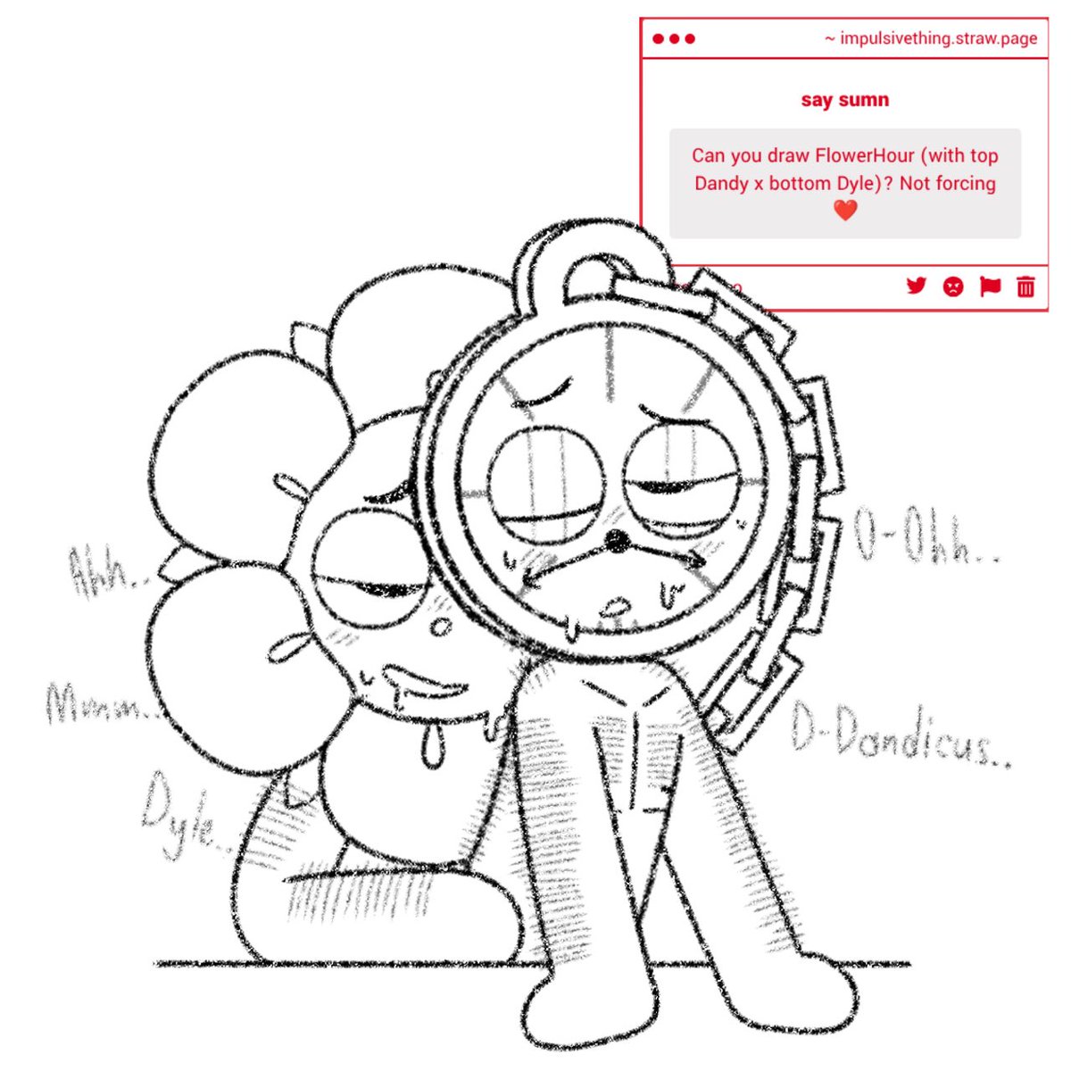 impulsive_thing's tweet photo. Who fw sub4sub 🌼🕰️

#dandysworldr34 #dandysworldnsfw #dandysworldrule34 https://t.co/8mjxMy3I81