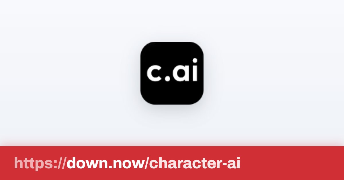 downdotnow's tweet photo. Character AI down?

Something's off — problem reports are picking up right now.

Seeing problems too? https://t.co/KNhbUnd9z7