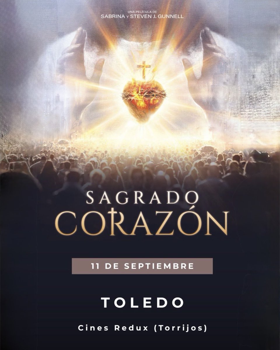 CinesRedux's tweet photo. Llega a Redux Multicines (Torrijos) el exitoso estreno Francia: SAGRADO CORAZÓN

📽️ 11 de septiembre
⏰ Sesiones todos los días a las 19:45 h

Una película que no te dejará indiferente. ❤️✝️

🎟️ ¡No te la pierdas!
📍 Cine Redux (Torrijos) https://t.co/pKdciktCsZ