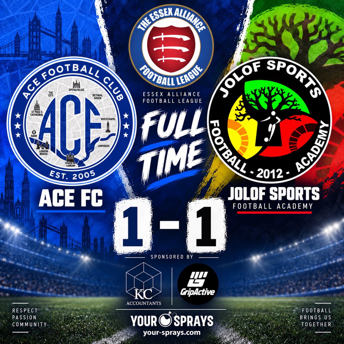 ACE05FC's tweet photo. GW2 - A disappointing draw with a lacklustre performance from the lads! https://t.co/hdpBcQ5RCs