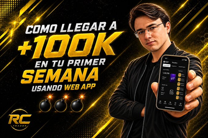 Roger_Carvi's tweet photo. 📍LOGRA TUS PRIMERAS 100k-1M EN LA PRIMER SEMANA.💣 #FC27

EL MEJOR HILO PARA TU COMIENZO EN FC 27, AQUI NO OMITIMOS NINGUN TIP. 👇

✅ Como empezar de 0
⁉️ Que comprar
📈 En que tradear e invertir

No olvides dejar tu 🩷 y 🔁, ayudas a que podamos traer mas contenido GRATIS. https://t.co/oeQ4vtYHp5
