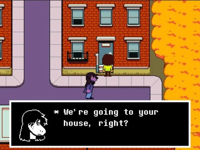 TemmieOrSmth99's tweet photo. My headcanon is that Suzy is Monster Kids adoptive sister in Undertale

Meanwhile in deltarune they don’t have that same dynamic but Monster Teen unfortunately gets stuck living in the same apartment building as the “class bully” https://t.co/3PCKzg2z7b