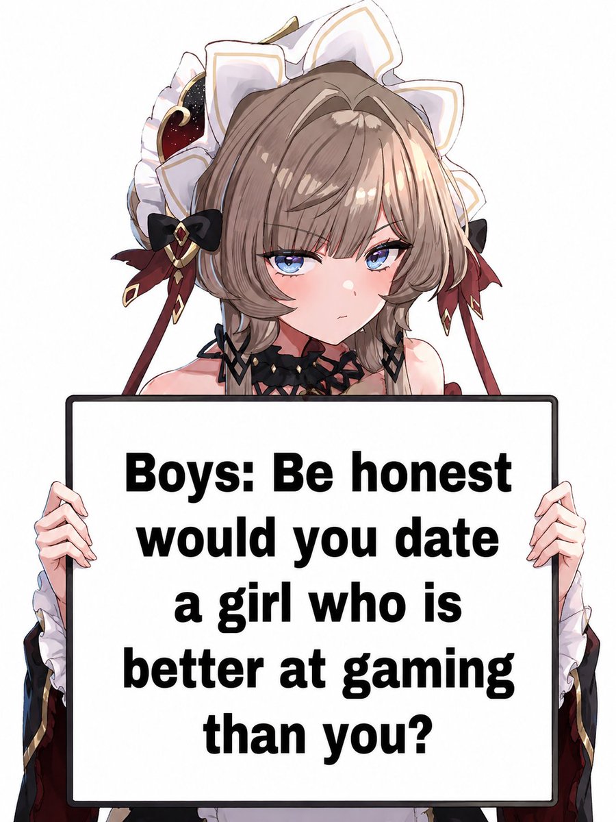 josephine__VT's tweet photo. Just yes or no 
#Gaming #GamerGirl #GamingCommunity #Anime #AnimeTwitter #Dating #RelationshipTalk https://t.co/7M2e7bybvy
