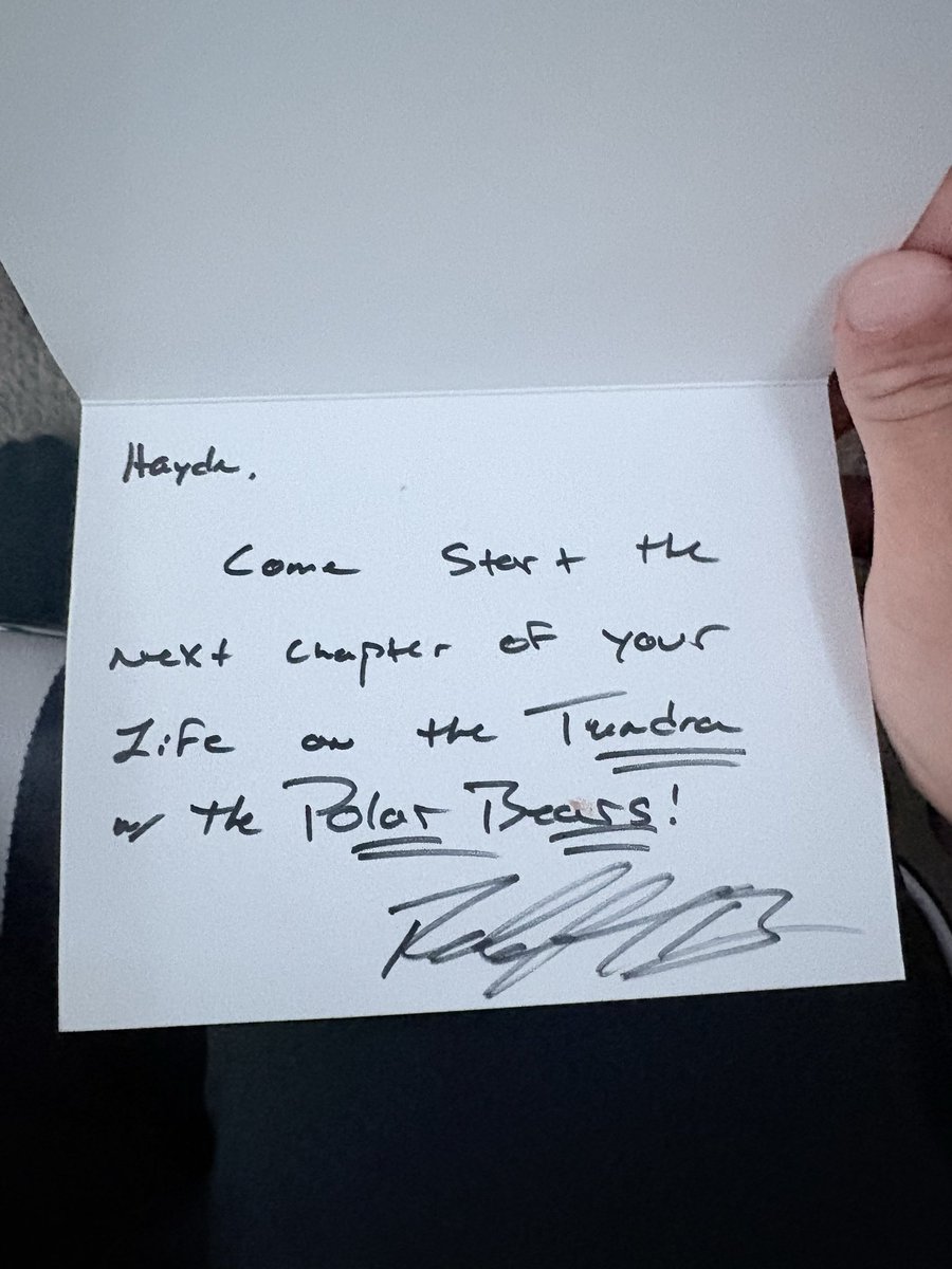 HaydnSlomovitz's tweet photo. Thank you @coachR_Brown for another hand written letter I’m so thankful for all of the support from Ohio Northern University!! 
@OhioNorthernFB @OhiosElite1 @OHPrepVarsity @Coach_Fries @CoachVThomas @Seanputtt @gccs_athletics https://t.co/GlssySQLB8