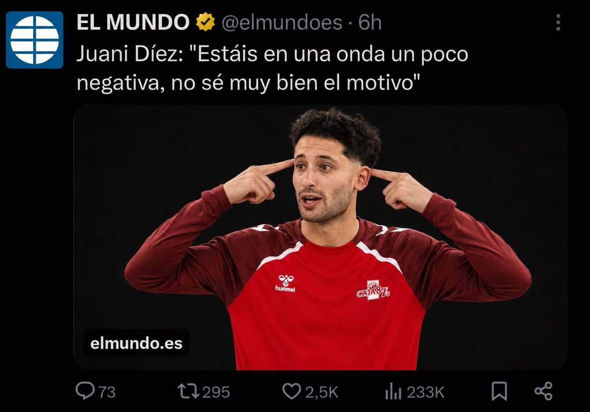 MoodyEnjoyer's tweet photo. Estáis en una onda un poco negativa 🥸 https://t.co/CLqkYtX4oF