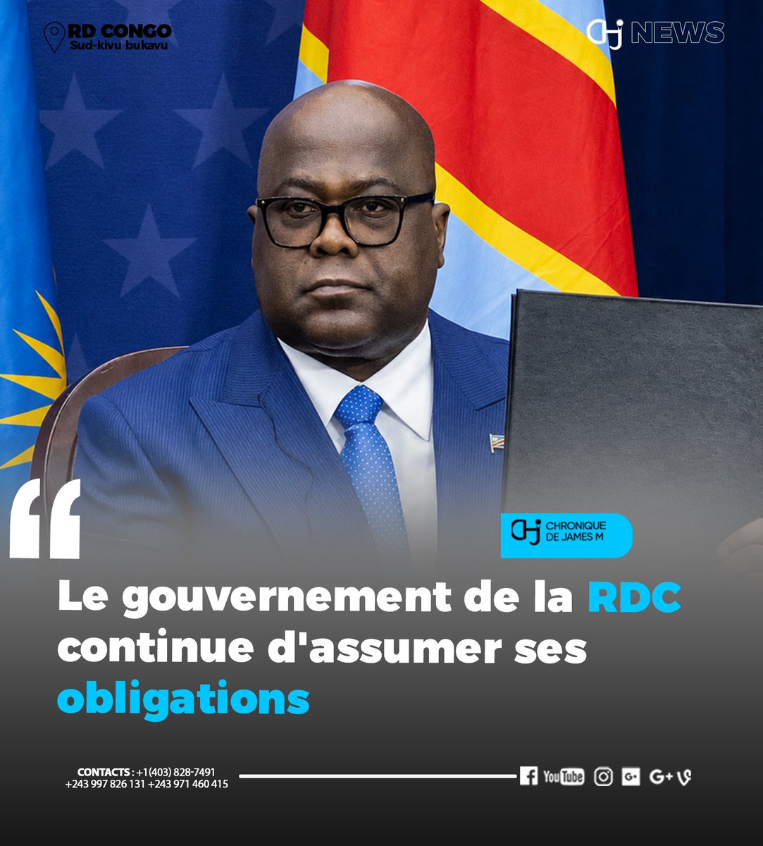 JamesMukeshaba's tweet photo. #RDC🔴: Le gouvernement de Kinshasa demande que les parents vivant dans les zones contrôlées par l’AFC/M23 ne soient pas obligés de payer les frais scolaires pour leurs enfants du primaire public. https://t.co/35AcIScTDh