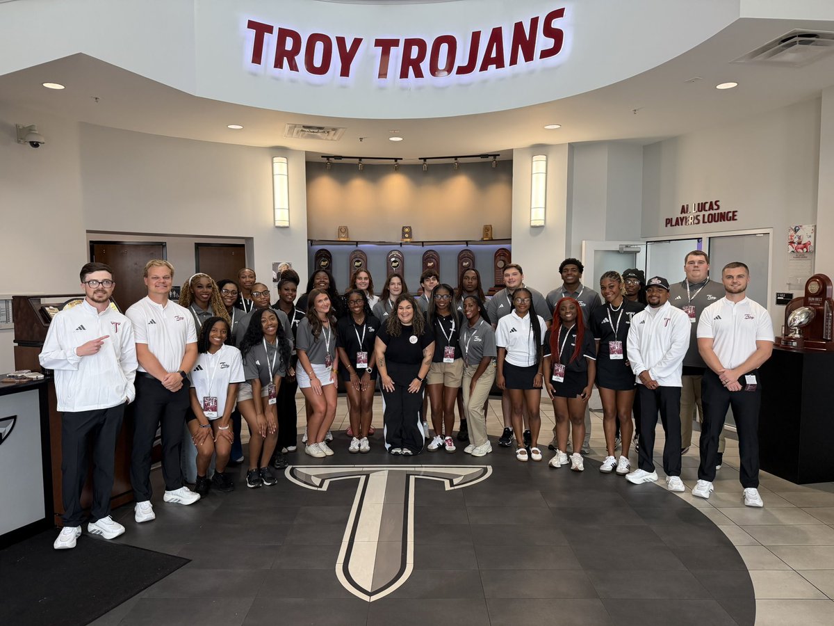 mkologranic's tweet photo. Right where I wanna be on a Saturday in the fall! So thankful for this group.  Season 1 with @TroyTrojansFB , let's ride!! ⚔️ https://t.co/sba7EjQa5m