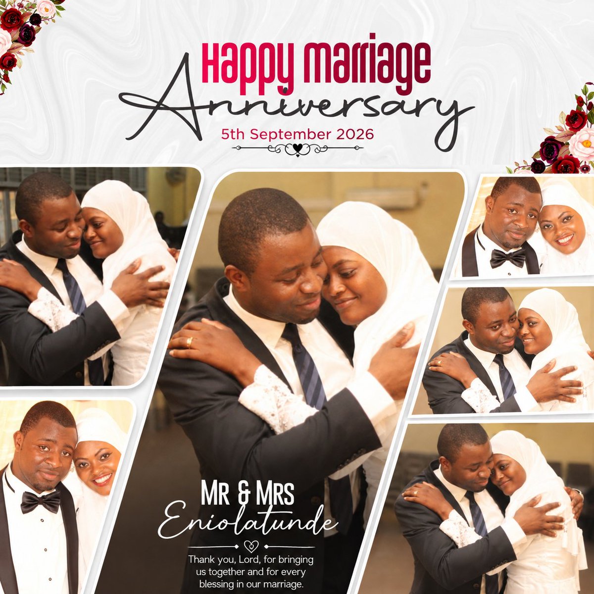 Sir_tunde's tweet photo. Its my wedding anniversary today https://t.co/HxgJS6rAHe