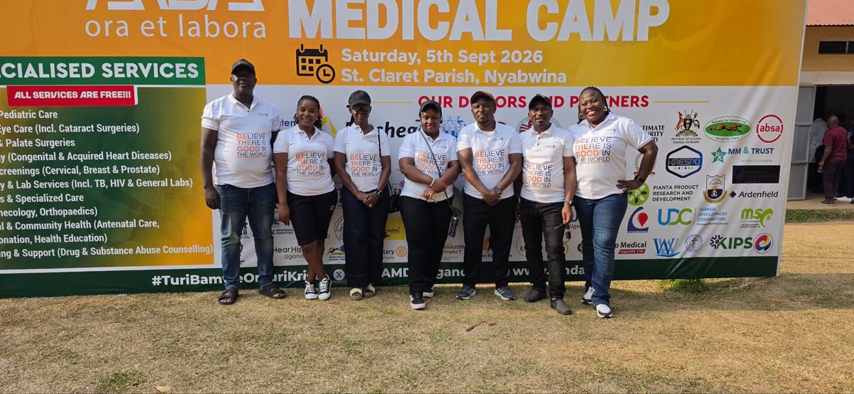 RCKla7Hills's tweet photo. Service above self in action !🤩
Members of @rckla7hills proudly participated in the AMDA Caravan 2026 at Nyabwina Parish bringing health services, hope and smiles to the community. Thank you to everyone who made this outreach a success. #serviceBoveself #Rotaryinaction #amdacaravan2026 #nyabwina @rotaryd9213 @marie_mwesigwa @aggiepie5 @eclub256 @pretty_praise @muyobom @rollingsmatsiko