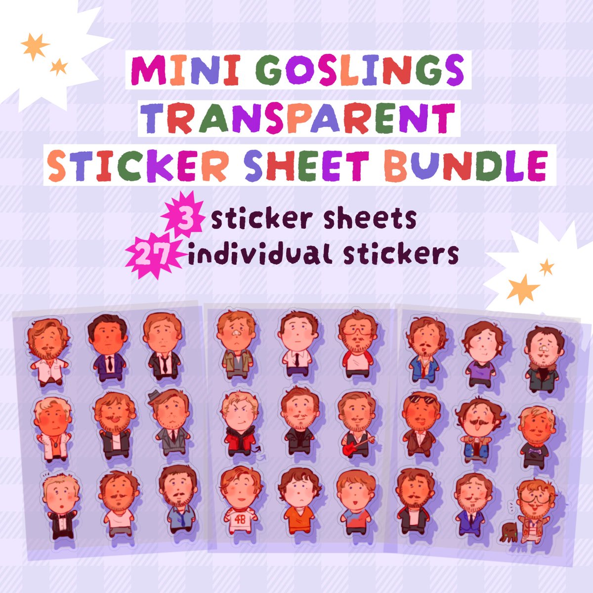 littleelzey's tweet photo. Most of them are now available as transparent sticker sheets on my ACGgoods! Working on putting them up as keychains and individual stickers too! Thank you so much for the love on these and WE'RE AT 36 PLEDGES FOR JULIAN!!! BLESS YOU ALL! https://t.co/H09bCdkIBQ