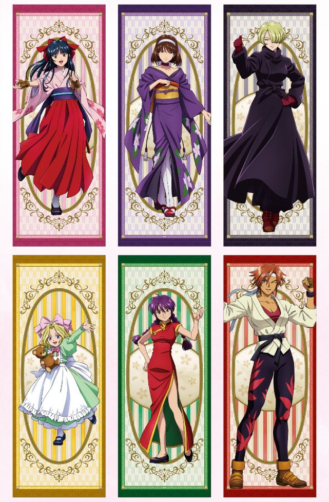 sakutainews's tweet photo. 💬 | Sakura Wars main artist Hidenori Matsubara tweets after sharing news of the pop up shop and online criticism that it only focuses on the original 6:

"Sakura Wars 2 and Sakura Wars 3 will also get their own 30th anniversaries each won't they.....?" https://t.co/6Lfde7LKS9