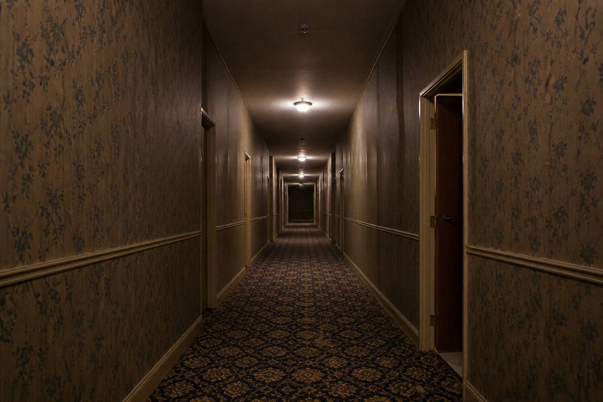 FearPatrolUK's tweet photo. The Stanley still lets you book 217.

King got The Shining out of that room. Guests still ask for it on purpose.

That's not a haunting. That's a business model. You booking it? https://t.co/e4kdrpAqvE